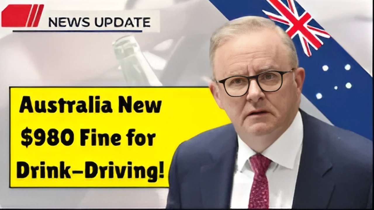 Australia Introduces $980 Drink-Driving Fine: Updated Rules and Penalties Explained