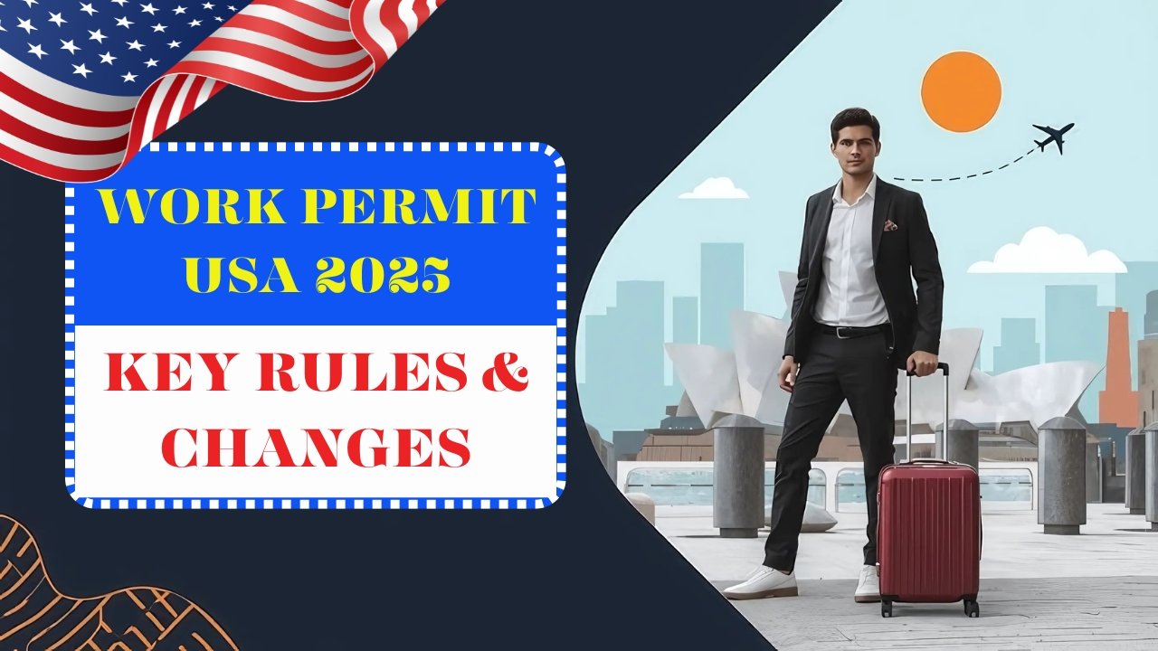 Work Permit USA 2025 – Updated Rules, Key Changes & Application Guide for Foreigners