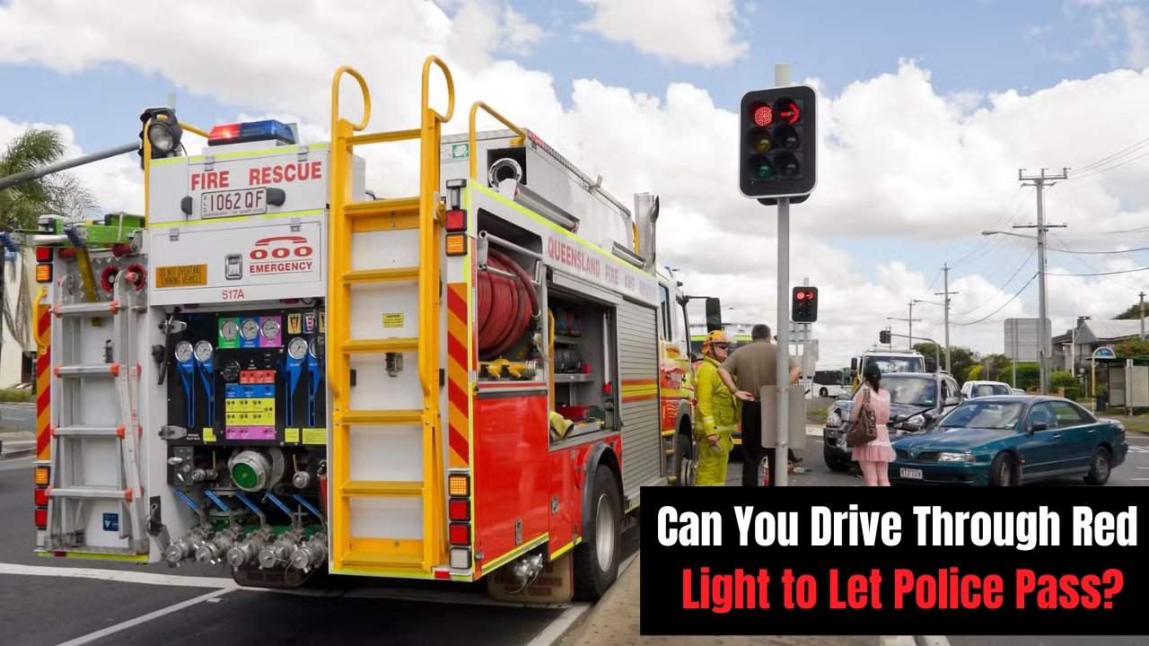 Australia Road Rules 2025 – Can You Drive Through a Red Light to Let Police Pass?