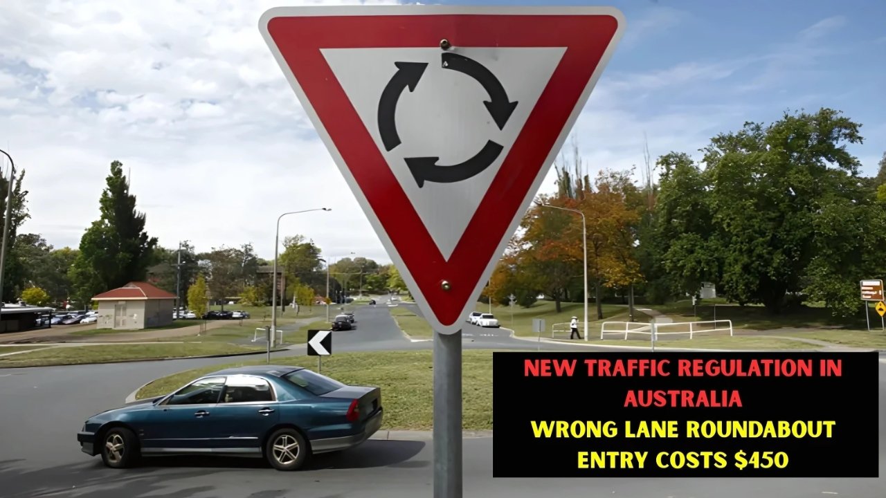 It Actually Legal to Change Lanes Inside a Roundabout